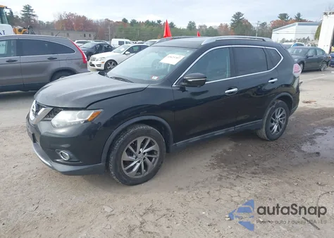 2015 Nissan Rogue Sl from USA, damaged, VIN 5N1AT2MV4FC891748